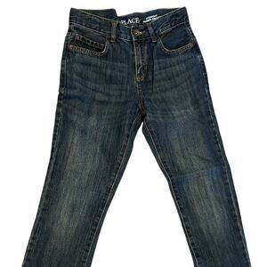 The Children’s Place Boys Dark Wash Straight Leg Jeans Size 10 NWOT